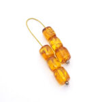 Baltic Amber, begleri beads hand-cut
