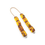 Baltic Amber, begleri beads hand-cut