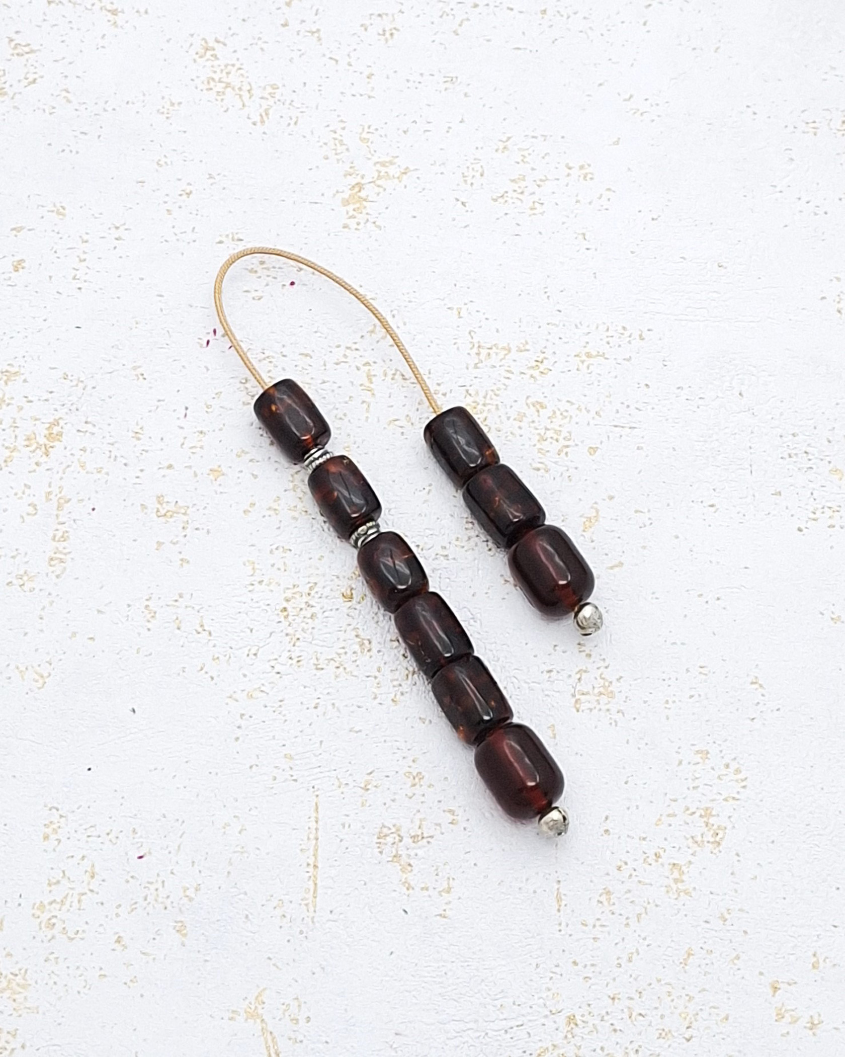 Pressed Amber Begleri beads (ambroid) Pressed Amber Begleri beads (ambroid)