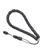 Ebony Kompoloi with Silver Fittings Ebony Kompoloi with Silver Fittings