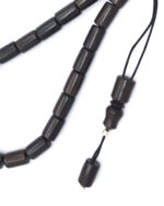 Ebony Kompoloi with Silver Fittings Ebony Kompoloi with Silver Fittings