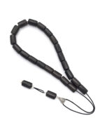 Ebony Kompoloi with Silver Fittings