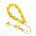 Hand-Cut Genuine Baltic Amber kompoloi