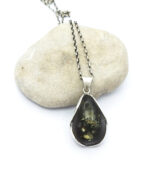 Handmade Baltic Green Amber Pendant with inclusions (Αντιγραφή) Handmade Baltic Green Amber Pendant with inclusions (Αντιγραφή)