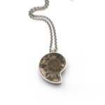 Handmade Pendant with African Turquoise and 925 Silve