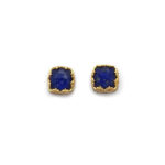 Byzantine earrings with Lapis and 925 silver