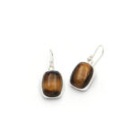 Handmade Silver Earrings with Amethyst