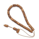 Coconut Wood kompoloi and 925 silver accessories
