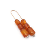 Baltic Amber, begleri beads hand-cut