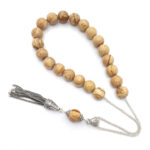 Picture Jasper Kompoloi with 925 silver fittings