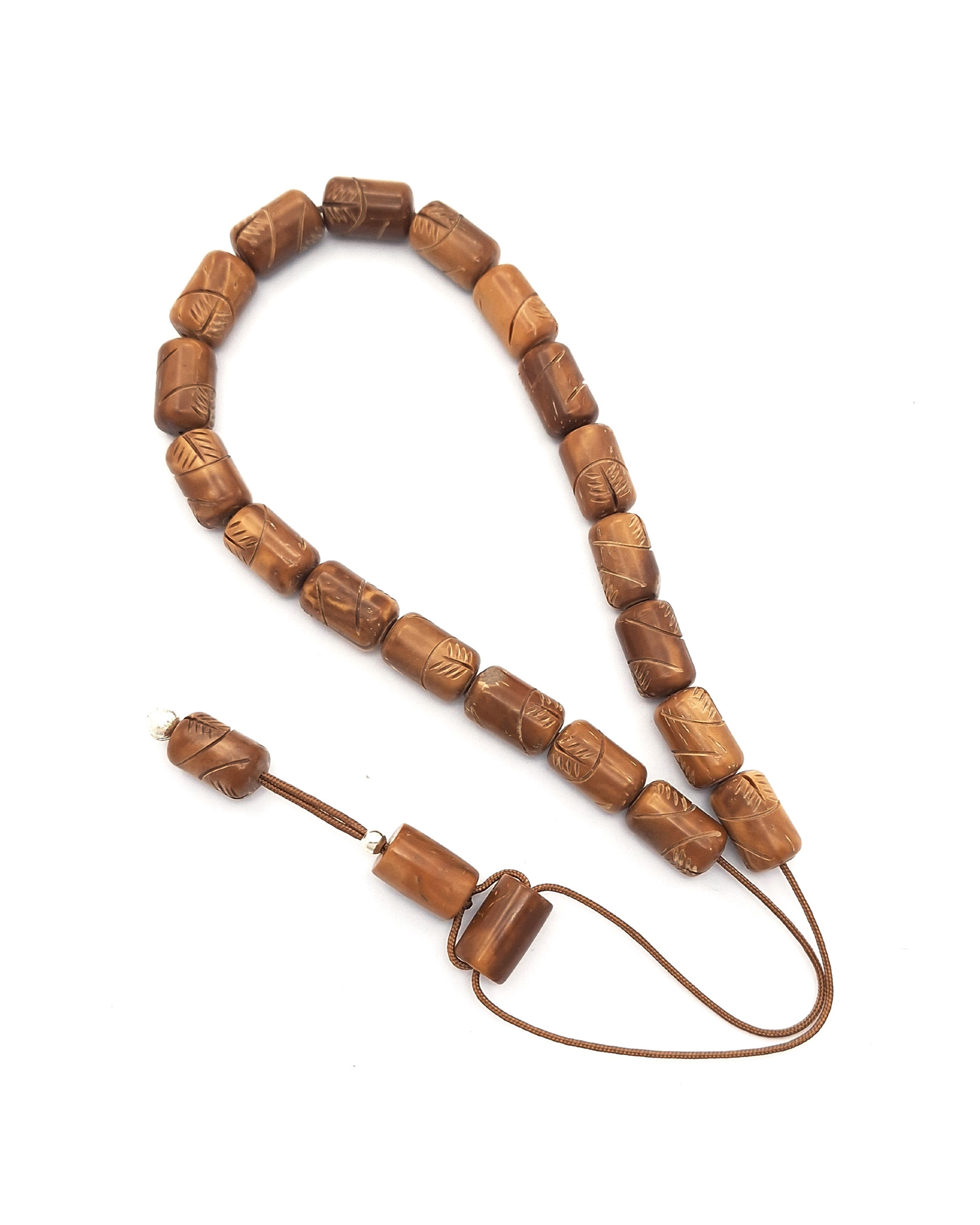 Ηand carved Coconut wood Kompoloi Ηand carved Coconut wood Kompoloi