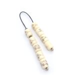 Begleri of Painted Animal Bone and 925 Silver