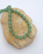 Green Aventurine Necklace with Gold Plated Silver 925 Green Aventurine Necklace with Gold Plated Silver 925