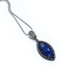 Byzantine Pendant with Lapis Lazuli and silver 925