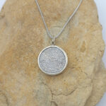 Disc of Phaistos pendant from Sterling Silver