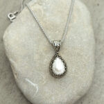Byzantine pendant with mother of pearl and silver 925