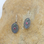 Handmade Byzantine Earrings from Sterling Silver