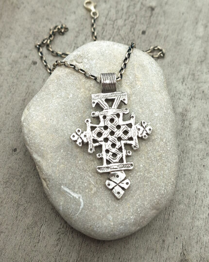 Coptic Cross in 925 Silver