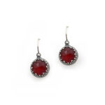 Byzantine earrings with Cooper Turquoise and 925 silver