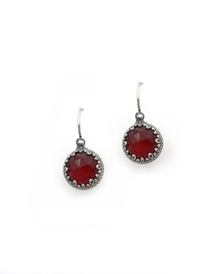 Byzantine earrings with Cooper Turquoise and 925 silver