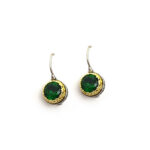 Byzantine Zircon Earrings in 925 Sterling Silver