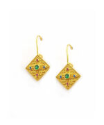 Handmade Byzantine Earrings from Gold Plated Silver (Αντιγραφή) Handmade Byzantine Earrings from Gold Plated Silver (Αντιγραφή)