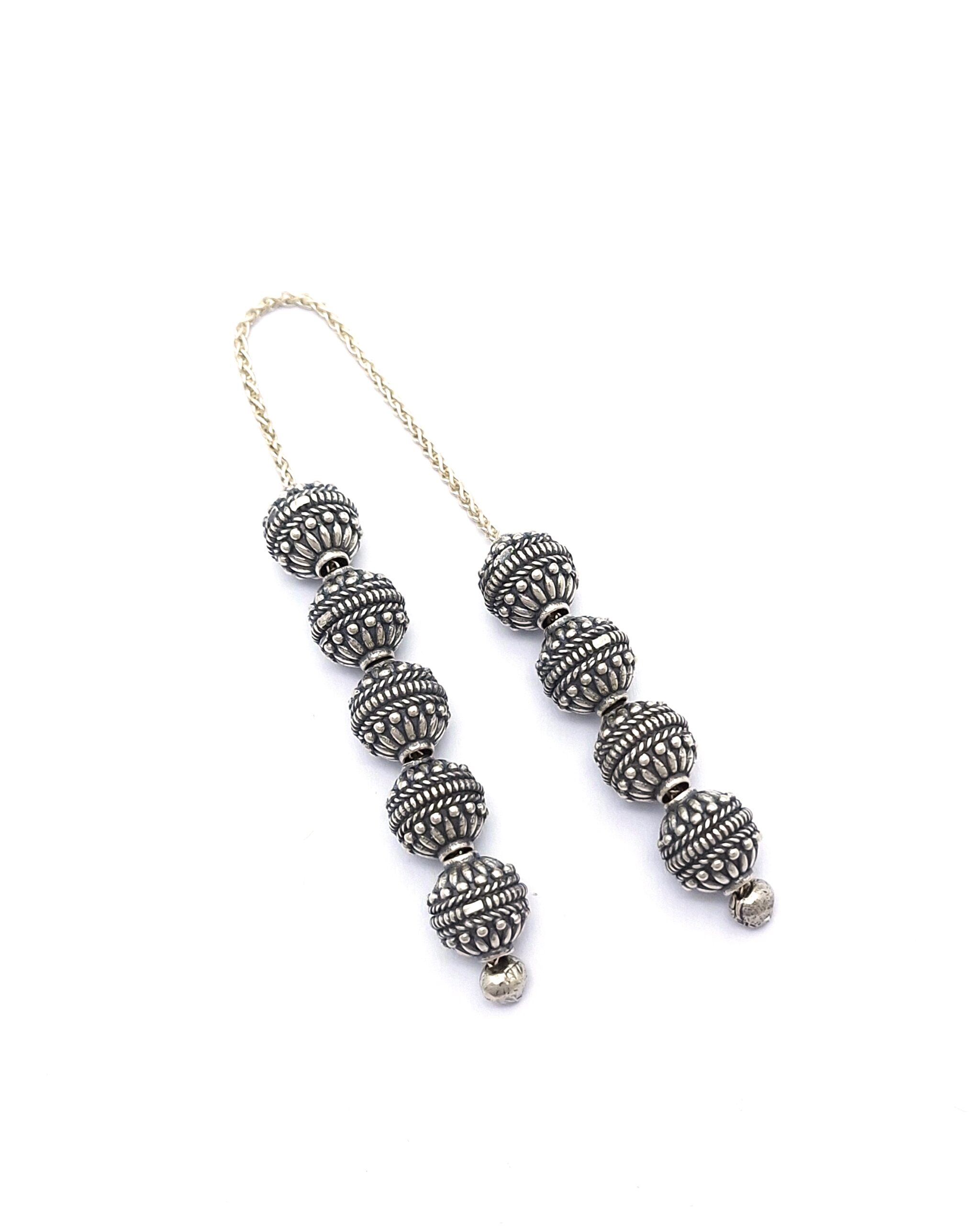 Handmade, Sterling silver Begleri beads Handmade, Sterling silver Begleri beads