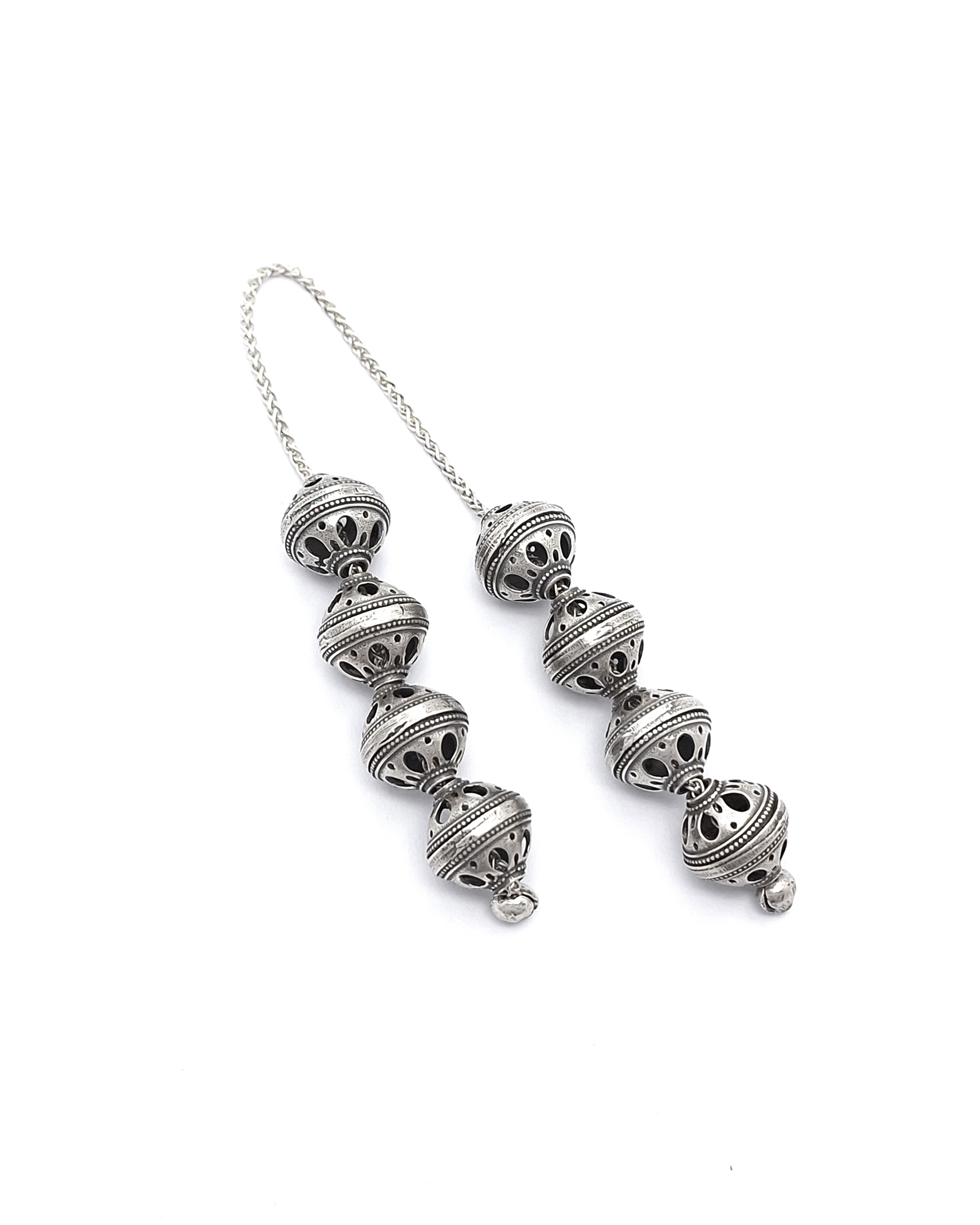Handmade, Sterling silver Begleri beads Handmade, Sterling silver Begleri beads