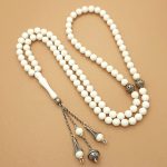 Camel Bone Worry beads with 925 Silver