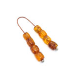 Baltic Amber, begleri beads hand-cut