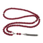Religious Mala with Amethyst and Sterling Silver Accessories
