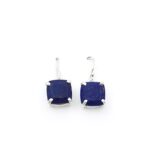 Handmade 925 Sterling Silver Earrings with Amethyst