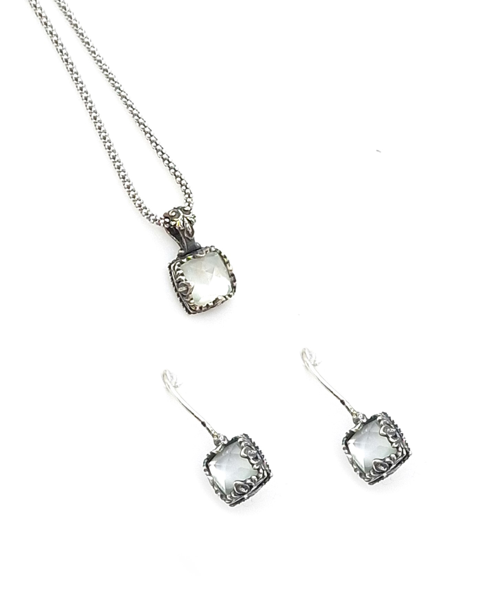 Jewelry Set with Mother of Pearl and 925 Silver Jewelry Set with Mother of Pearl and 925 Silver