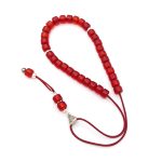 Handmade Collectible Komboloi with Vintage Egyptian Masticha Beads & Sterling Silver 925