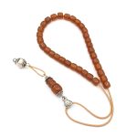 Handmade Collectible Sudurus Komboloi with Sterling Silver 925 